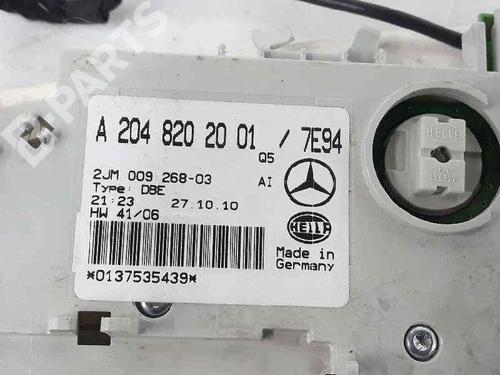 Interior roof light MERCEDES-BENZ GLK-CLASS (X204) 220 CDI (204.902) | BP7417786I8 