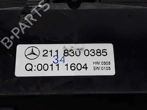 Climate control MERCEDES-BENZ E-CLASS (W211) E 270 CDI (211.016) | BP4945078I5 