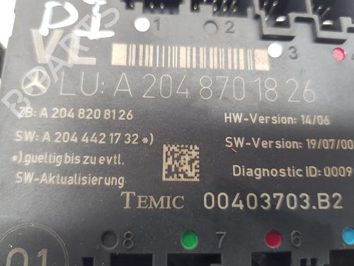 Electronic module MERCEDES-BENZ C-CLASS (W204) C 220 CDI (204.002) | BP14939869M83 