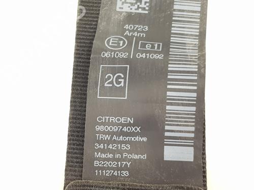 Rear left seatbelt CITROËN C4 CACTUS 1.6 BlueHDi 100 | BP37171295I29 - Image 6