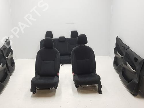 Sæde sæt NISSAN NAVARA NP300 Pickup (D23, D23T) 2.3 dCi 4x4 (D231, D23T) JUEGO ASIENTOS COMPLETO | DE TELA | MANUALES  ABATIBLES |