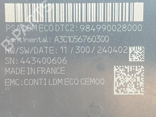 Module xenonverlichting OPEL ASTRA L Sports Tourer (O5)  | BP26128310C53 