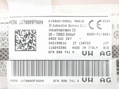 Left curtain airbag SEAT IBIZA V (KJ1, KJG) 1.0 TSI | BP13640069C11 