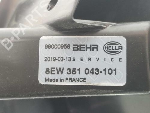 Heater blower motor MERCEDES-BENZ E-CLASS (W212) E 220 CDI / BlueTEC (212.001, 212.002) | BP14081147M62 