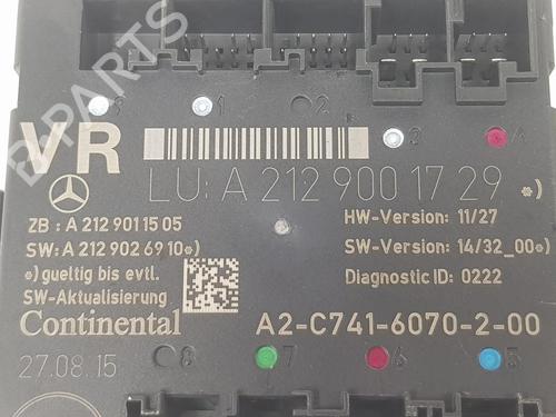 Electronic module MERCEDES-BENZ E-CLASS (W212) E 200 CDI / BlueTEC (212.005, 212.006) | BP17741750M83 