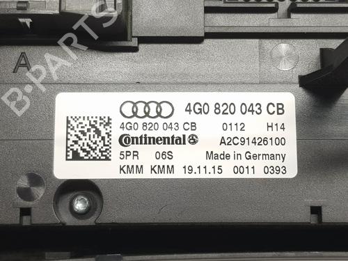 Climate control AUDI A6 C7 (4G2, 4GC) 2.0 TDI | BP29573539I5 