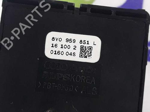 Left front window switch AUDI A3 Sportback (8VA, 8VF) 1.6 TDI | BP4650833I27 