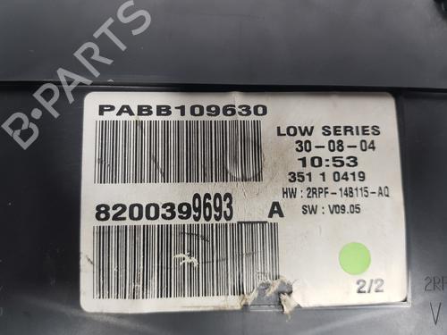 Instrument cluster RENAULT MEGANE II (BM0/1_, CM0/1_)  | BP9583969C47 