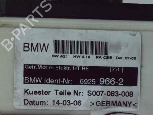 Right rear window motor BMW X3 (E83) 2.0 d | BP1298736E22 