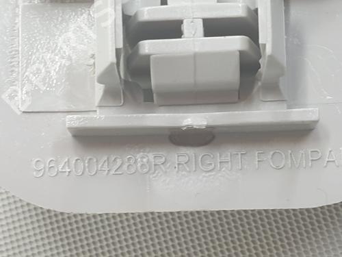 Right sun visor DACIA SANDERO III 1.0 TCe 100 ECO-G | BP32364391I2