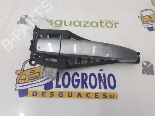 Rear left exterior door handle OPEL CORSA D (S07) 1.3 CDTI (L08, L68) 13255661 | 24463749 | GRIS |