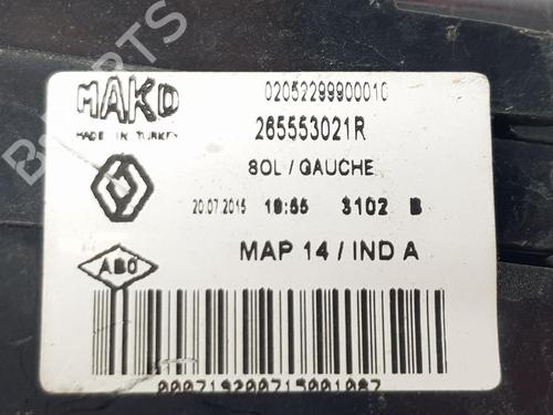 Left taillight RENAULT CLIO IV (BH_) 1.5 dCi 75 | BP9234788C34 