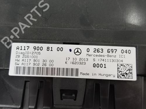 Instrument cluster MERCEDES-BENZ CLA Coupe (C117) CLA 200 CDI (117.301) | BP13118321C47 