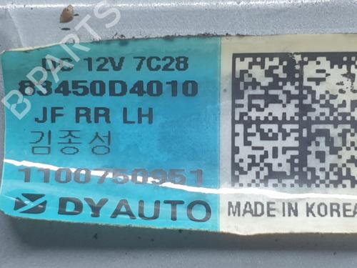 Left rear window motor KIA OPTIMA (JF) 1.7 CRDi | BP21849783E23 