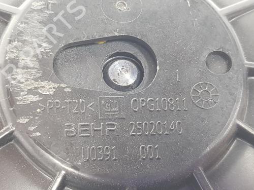 Heater blower motor OPEL ASTRA J (P10) 2.0 CDTI | BP14089073M62 