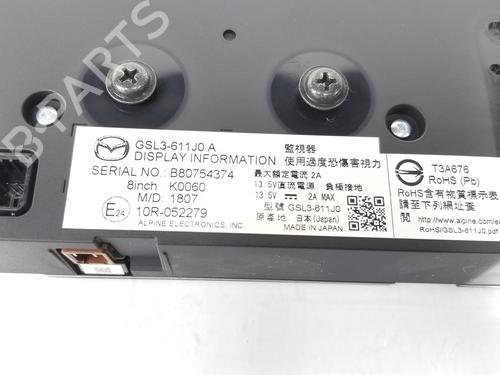 Display monitor MAZDA 6 Estate (GJ, GL) 2.2 D | BP9425325C48 