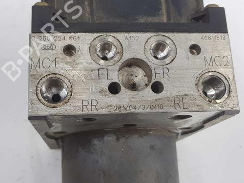 ABS pump ALFA ROMEO 147 (937_) 1.9 JTDM (937.AXD1A, 937.AXV1A, 937.BXB1A) | BP8205627M43 