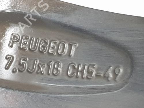 Rim PEUGEOT 3008 II SUV (MC_, MR_, MJ_, M4_) 1.5 BlueHDi 130 | BP29611076C45 