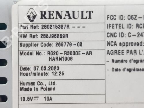 Radio RENAULT KANGOO III MPV Blue dCi 95 (KJAB) | BP34723151E6 - Image 5