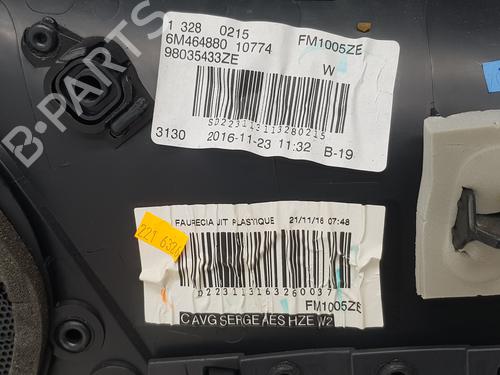 Seats set PEUGEOT 508 I (8D_) 1.6 BlueHDi 120 | BP11353933C78 
