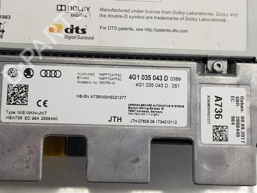 Elektronisk modul AUDI A6 C7 (4G2, 4GC) 2.0 TDI | BP29479308M83 