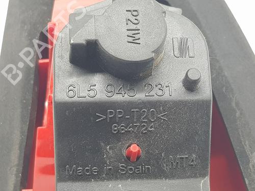 Left tailgate light SEAT LEON (1P1)  | BP31971165C79 