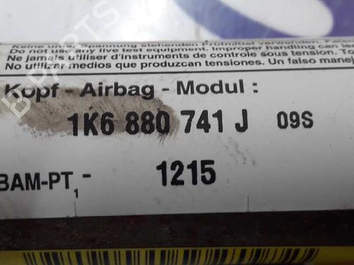 Left curtain airbag VW GOLF V (1K1) 2.0 TDI 16V | BP3193641C11 
