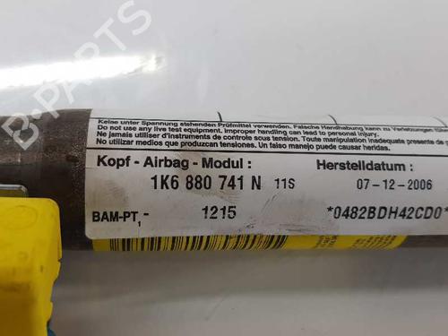 Left curtain airbag VW GOLF V (1K1) 2.0 TDI 16V | BP3377525C11 
