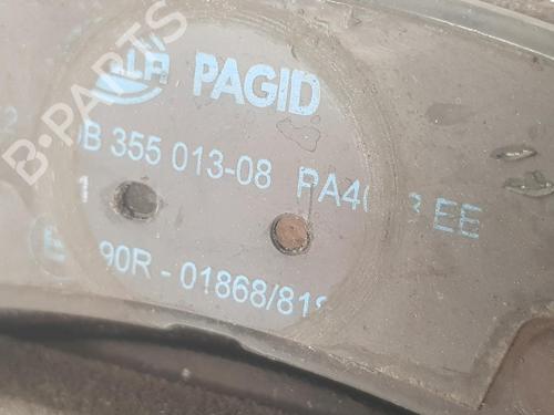 Left rear steering knuckle HYUNDAI SANTA FÉ II (CM) 2.2 CRDi GLS | BP17645477M27 