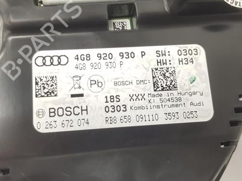 Instrument cluster AUDI A7 Sportback (4GA, 4GF) 3.0 TDI quattro | BP9415215C47 