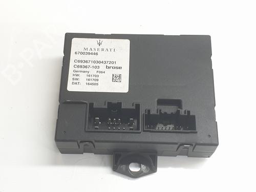 Used Electronic module MASERATI LEVANTE SUV (M161) 3.0 D Q4 (275 hp) 26890236
