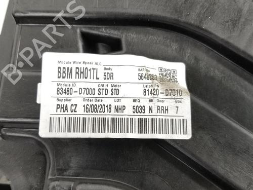 Rear right window mechanism HYUNDAI TUCSON (TL, TLE) 1.6 GDi | BP11183998C25 