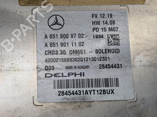 Engine control unit (ECU) MERCEDES-BENZ GLA-CLASS (X156) GLA 200 CDI / d (156.908) | BP20198304M57 