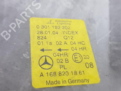 Right headlight MERCEDES-BENZ A-CLASS (W168) A 170 CDI (168.009, 168.109) | BP15836745C29 