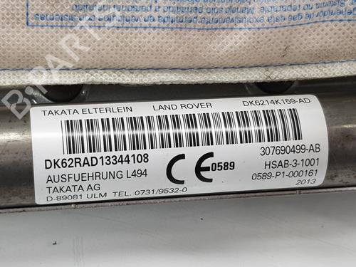 Right curtain airbag LAND ROVER RANGE ROVER SPORT II (L494) 4.4 SDV8 4x4 | BP25904013C12 