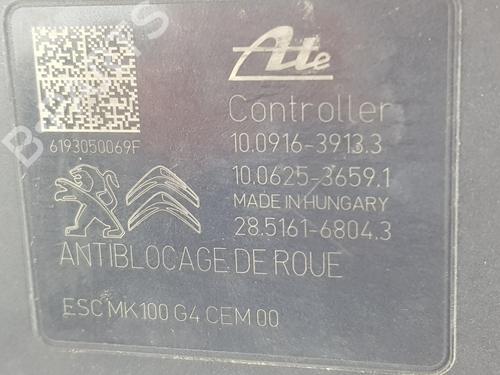 ABS pump PEUGEOT 208 I (CA_, CC_) 1.6 HDi | BP29313568M43 
