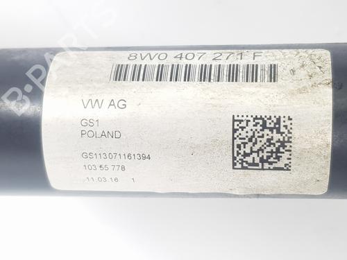 Left front driveshaft AUDI A4 B9 Avant (8W5, 8WD) 3.0 TDI | BP16168303M38 