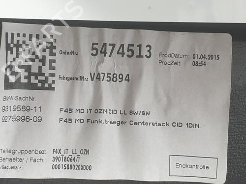 Airbag Kit BMW 2 Active Tourer (F45) 218 d | BP21571400C86 