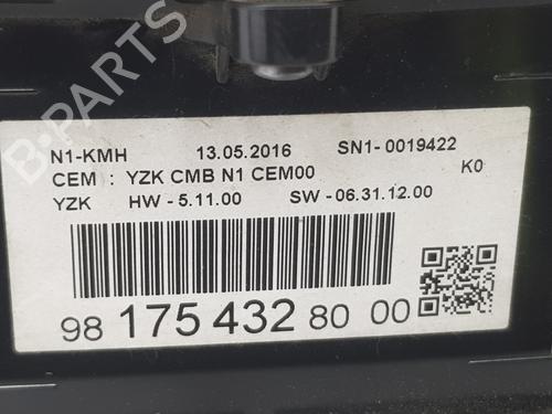 Instrument cluster TOYOTA PROACE Van (MDZ_) 1.6 D4d (MDZ2) | BP18490031C47 