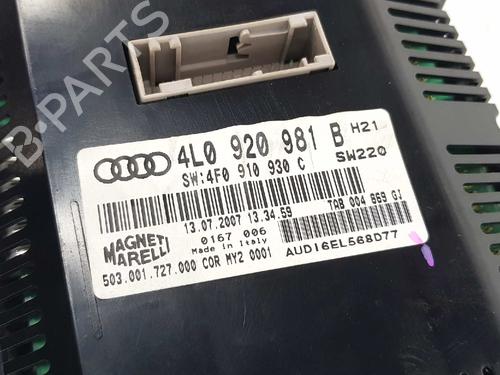 Instrument cluster AUDI Q7 (4LB) 3.0 TDI quattro | BP5255660C47 