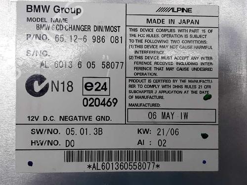 Radio BMW 5 (E60) 530 d | BP1170090E6 