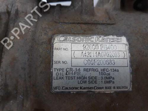 AC compressor NISSAN NAVARA NP300 (D40) 2.5 dCi 4WD | BP4242031M34 