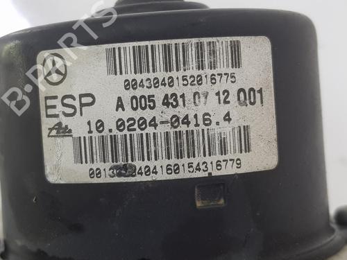 ABS pump MERCEDES-BENZ C-CLASS Coupe (CL203) C 180 Kompressor (203.746) | BP7895749M43 