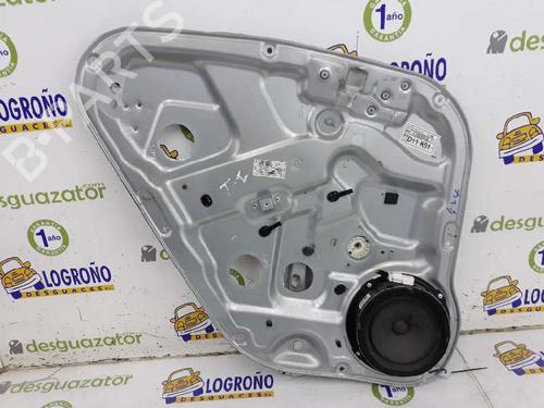 Used Rear left window mechanism HYUNDAI SANTA FÉ II (CM) 2.2 CRDi GLS (150 hp) 2581536