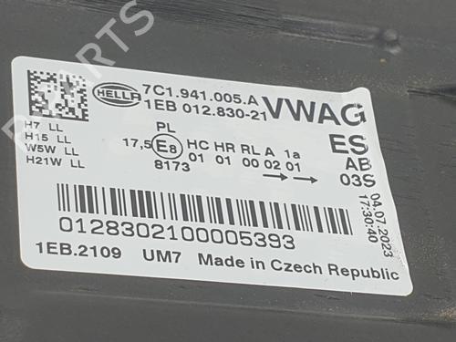 Left headlight VW CRAFTER Platform/Chassis (SZ_)  | BP29534913C28 