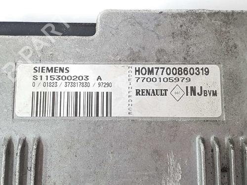 Engine control unit (ECU) RENAULT MEGANE I (BA0/1_) 1.6 e (BA0F, BA0S) | BP7104239M57 
