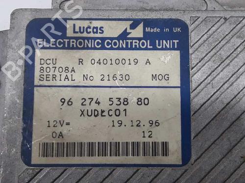 Engine control unit (ECU) PEUGEOT 406 (8B) 2.1 TD 12V | BP1432766M57 