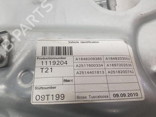 Front left window mechanism MERCEDES-BENZ R-CLASS (W251, V251) R 350 CDI 4-matic (251.023, 251.123) | BP10255518C22 