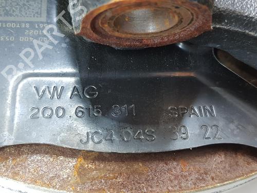 Left front steering knuckle SEAT IBIZA V (KJ1, KJG) 1.0 TSI | BP11978233M25 