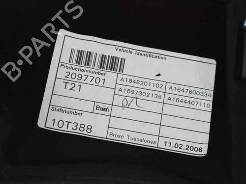 Rear left window mechanism MERCEDES-BENZ M-CLASS (W164) ML 320 CDI 4-matic (164.122) | BP1252297C24 
